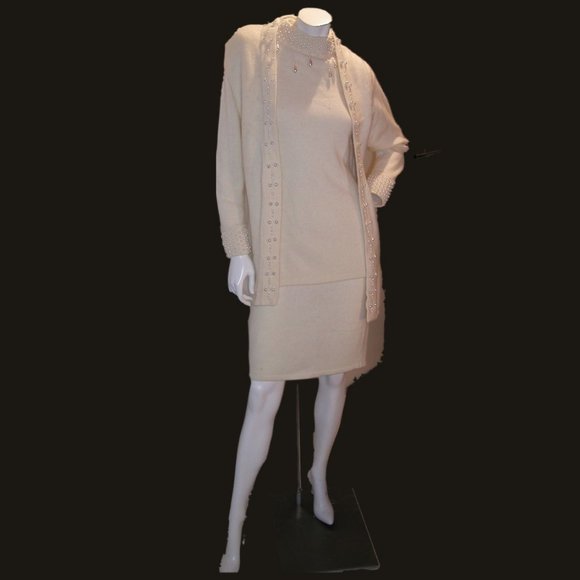PE 3500 (Size M) Lambs Wool & Pearls  Contour 3PC - Picture 1 of 16